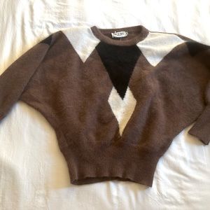 Vintage angora sweater